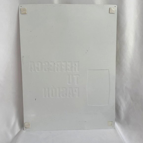 'Refresca Tu Pasión' Soccer Corona Metal Beer Advertising Tin Sign - Picture 2 of 7